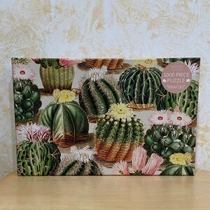 Vintage Cacti - 1,000 Piece Puzzle